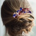 thumbnail image 5 of Peigne Latéral pour Cheveux de Mariée avec Strass, Accessoire de Cheveux de Mariage (Coloré), 5 of 5