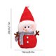 thumbnail image 3 of Juguetes de piscina, juguetes para bebés, juguetes para niños pequeños, adornos navideños de muñeco de nieve de peluche, decoraciones navideñas, muñecos de nieve de Papá Noel hechos a mano para fiesta, 3 of 6