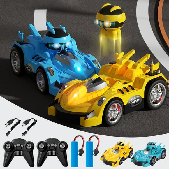 kkbbma Savings Remote Control Car Toys - 2 Pack Remote Control Car Toys For Kids Girls Boys Christmas Birthday Gift Kids Rc Cars Toy With Music Led Lights