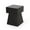 Matte Black, variant on GDF Studio Karrah Outdoor Modern Lightweight Concrete Side Table, Matte Black