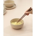 thumbnail image 6 of JoyJolt Mesa 6pc Stoneware Soup Bowl set - Beige, 6 of 9