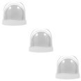 thumbnail image 1 of Snow Globe Photo Frame Plastic Mini Paper Christmas Drcor Decoração Natal Blank 3 PCS White, 1 of 6