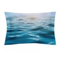 thumbnail image 5 of Quilt Cover Set Unique Design Blue Water Printed Creative Duvet Cover Set Bedspreads Home Decor,Twin (68"x86"), 5 of 5