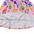 thumbnail image 5 of WOYY Infant Girls Dress Dinosaur Prints Flutter Sleeve Dress Kids Summer Casual Dresses, 5 of 8