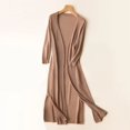 thumbnail image 1 of Ropa de protección solar para mujer, cárdigan largo, suéter de punto, abrigo, chaqueta, chal, prendas de vestir exteriores, primavera y verano, nuevo, 1 of 3