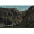 thumbnail image 1 of 24"x36" Gallery Poster, Gustave Courbet Vallee de la Laloue pres Mouthiers Haute Pierre 1860s, 1 of 1