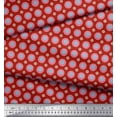 thumbnail image 3 of Soimoi Polyester Crepe Fabric Flower Artistic Printed Craft Fabric by The Yard 52 Inch Wide, 3 of 3
