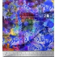 thumbnail image 1 of Soimoi polyester Crepe Fabric Brush Stroke & Sketch Monuments Architectural Fabric Prints By Yard 42 Inch Wide, 1 of 3