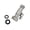 inner to inner, variant on Stainless Steel Valves Leakproof Quick Open Flows Control Valves for Home Plumbing Systems Easy Installation