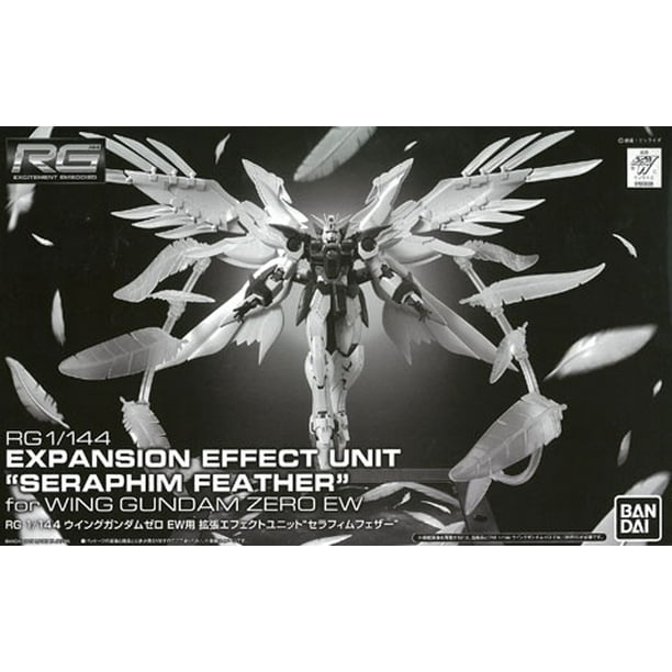 Bandai P Bandai Seraphim Feather Expansion Effect For Wing Zero Ew Rg 1 144 Kit Walmart Com