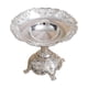 thumbnail image 3 of Soporte para frutero con base, bandeja de pedestal para fruta europea, bandeja para servir para fiestas Plata, 3 of 9