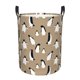 thumbnail image 1 of Balery Lovely Penguin Cesta de ropa redonda con asas, impermeable, independiente, para ropa, juguetes, dormitorio y familia-Small, 1 of 6
