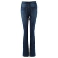 thumbnail image 5 of Sngxgn Womens Flare Jeans High Waisted Wide Leg Jean for Women Stretch Denim Pants(BU2,L), 5 of 7