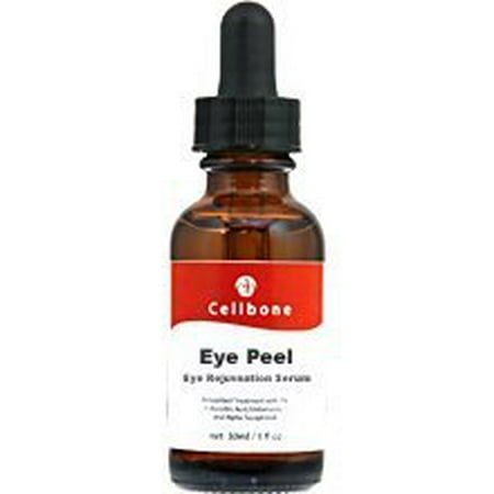 - Cellbone Eye Peel - Eye Rejuvenation Serum with 3% Glycolic Acid, 7% L-Ascorbic Acid, and Idebenone