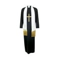Halloween Costumes 2024 Halloween Adult Priest Costume Stage