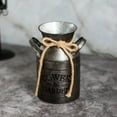 thumbnail image 3 of Dadiaei Rustic Vintage Tin Milk Can Vase, Shabby Chic Farmhouse Decor, Primitive Water Jug, Decorative Flower Pitcher, Country Style Bucket Vase for Home Decor, 3 of 3