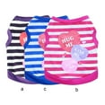 thumbnail image 3 of Methold Ropa Camiseta Chaleco de verano Patrón de beso Traje de impresión Ropa redonda Abrigo Chaqueta para perro Teddy Puppy rosa XL Type3 NO3 Methold PT003730-10B, 3 of 6