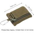 thumbnail image 4 of Bolsa para Llaves Portátil, Estuche EDC Molle para Llaves Tarjetas, Mini Billetera Monedero, Bolsa para Exteriores, Cartera(10.5x8x1.5cm)(Verde), 4 of 5
