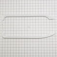 thumbnail image 2 of WR12X22148 GE White Door Handle OEM WR12X22148, 2 of 2