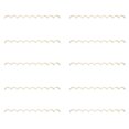 thumbnail image 1 of 10 piezas de molduras decorativas de madera sin terminar con bordes festoneados para armarios, ventanas, estanterías, puertas, muebles y paredes, 1 of 7