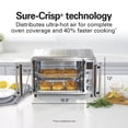 thumbnail image 6 of Hamilton Beach 14-in-1 Dual-Level Air Fryer Oven with French Doors, Sure-Crisp® Technology, 6 Slice Capacity, Stainless Steel, 31188J, 6 of 8