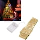 thumbnail image 4 of Ribbon Light, Golden Christmas Ribbon Lights 50LEDs Gift For Festival ANGGREK Cocina, Decoración y Otros, 4 of 5