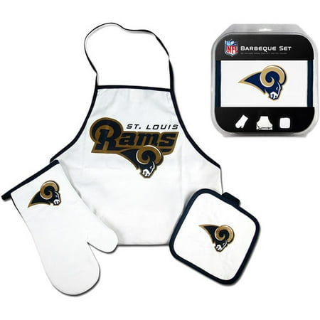 St Louis Rams 3 Piece BBQ Tailgate Set