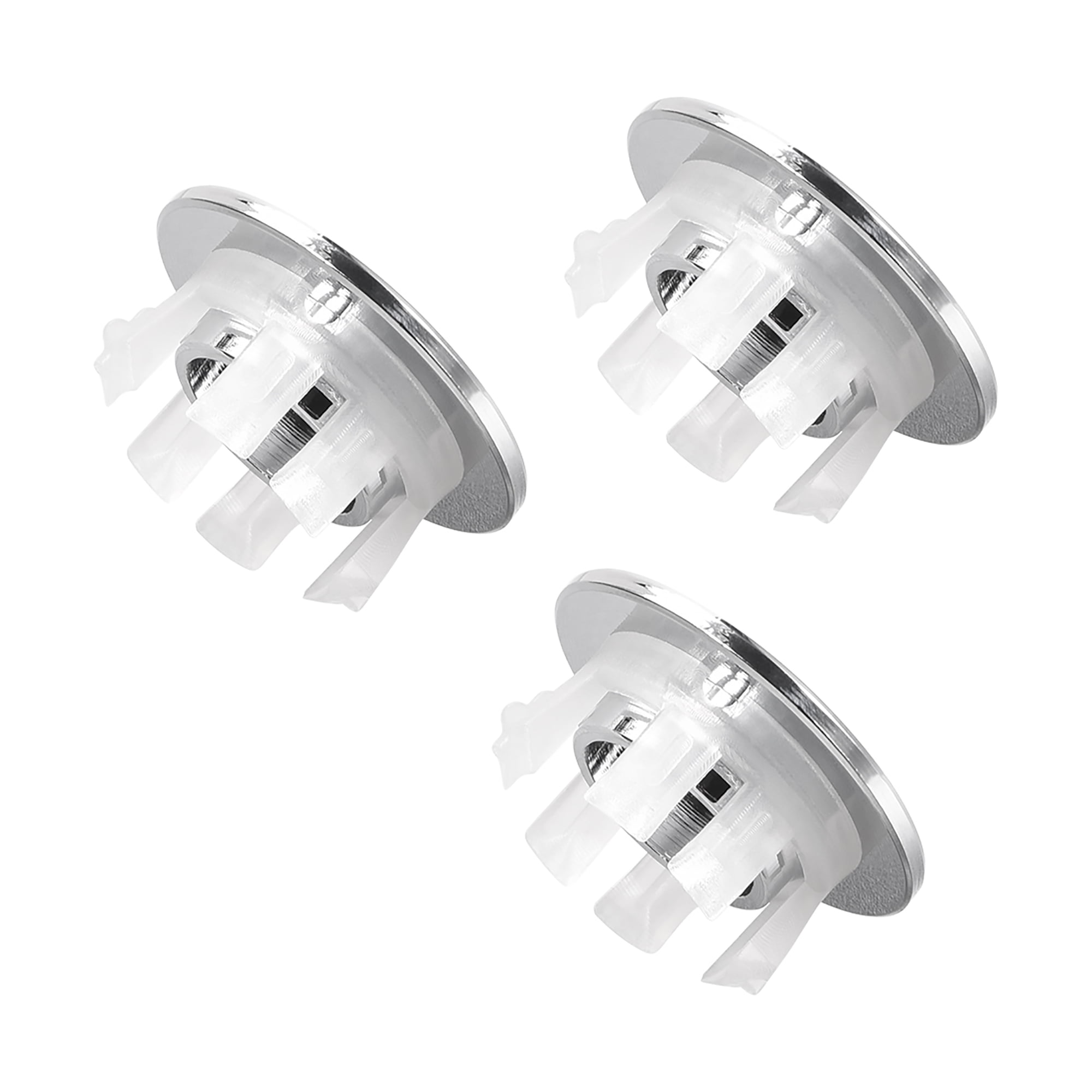 Sink Overflow Covers Kitchen Basin Trim Round Hole Caps Insert Spares