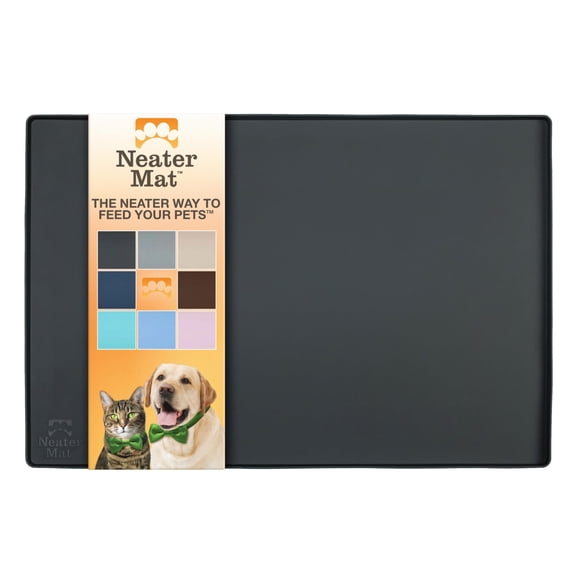Neater Pet Brands Neater Mat Pet Mats for Food and Water, Dog Bowl Mat Waterproof Silicone, Pet Mat for Dog or Cat, Dog Food Mats for Floors Wat