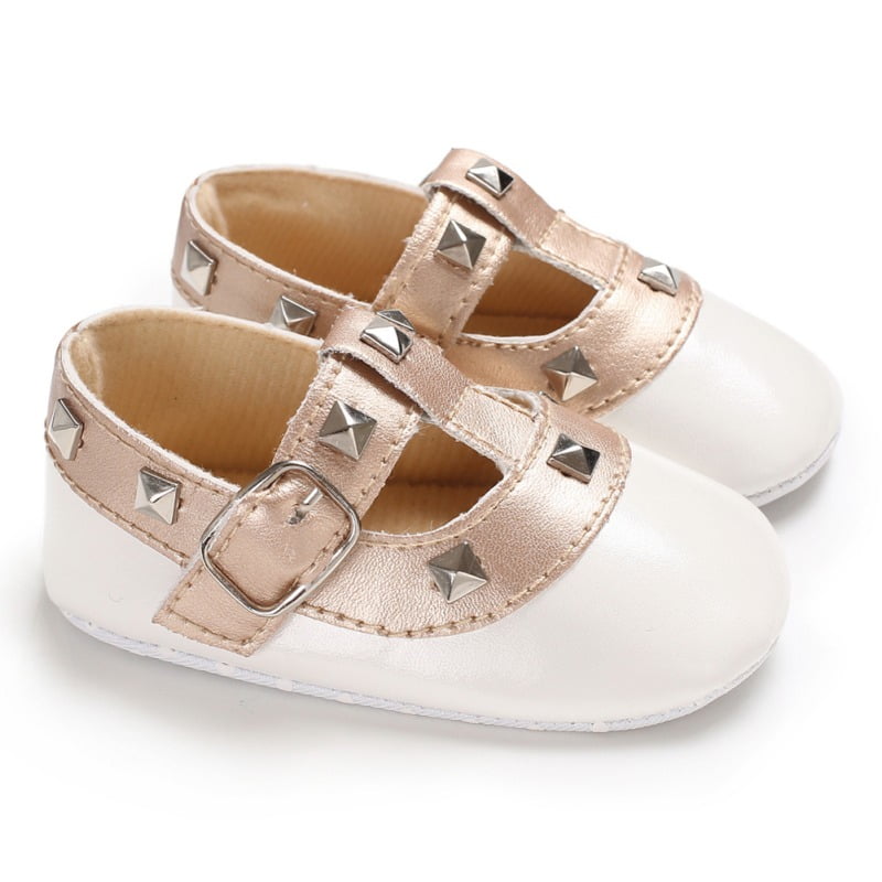 Kommunisme metan sorg Autumn Cute Baby Girl Soft Soled PU Shoes Infant Walking Dress Cradle Shoe  First Walkers - Walmart.com