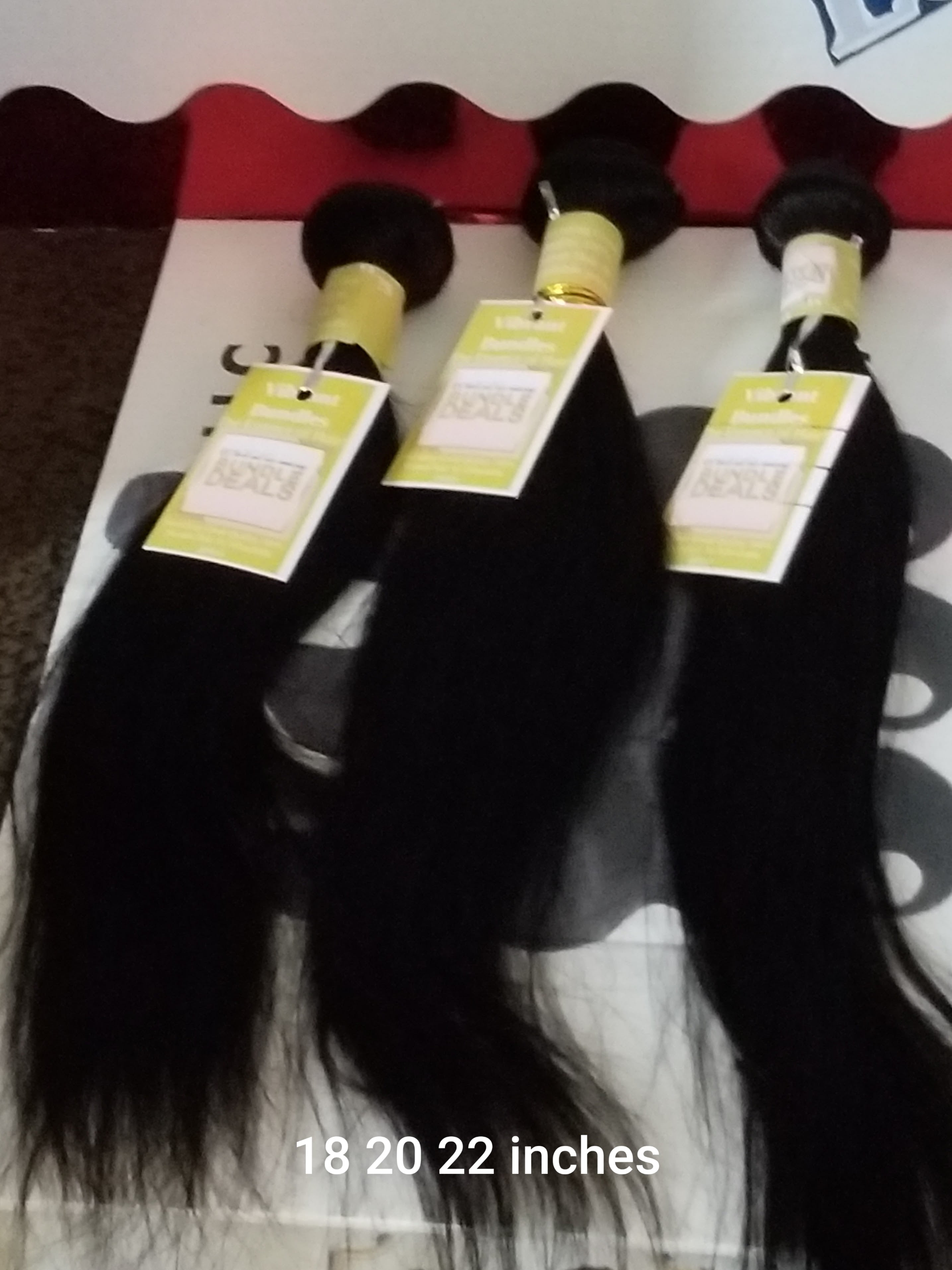 Straight Hair Bundle Deals 26 28 30 Inches - Walmart.com