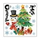 thumbnail image 1 of Árbol De Navidad De Dibujos Animados, Muñeco De Nieve, Copo De Nieve, Pegatina Decorativa Navideña, Pegatina Para El Inodoro, Calcomanía Decorativa Para El Inodoro, 1 of 8