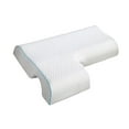 thumbnail image 4 of kowaku Couples Merging Pillow Arm Pillow Slow Memory Foam Side Sleeping Pillow with Arm Hole for Valentines Day Arm Rest Edged Right, 4 of 9