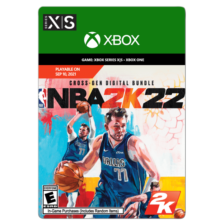 NBA 2K22 Cross-Gen Digital Bundle - XBox [Digital] - Walmart.com