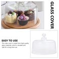 thumbnail image 3 of Shisuyan 1Pc Dust Cover Glass Cover Cake Cover Cake Display Cover Transparent Color, 3 of 9