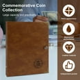 thumbnail image 2 of HLONK Coin Collection Album Holder for Collectors 600 Pockets Coin Collection Book for Coin Currency Collection, 2 of 10