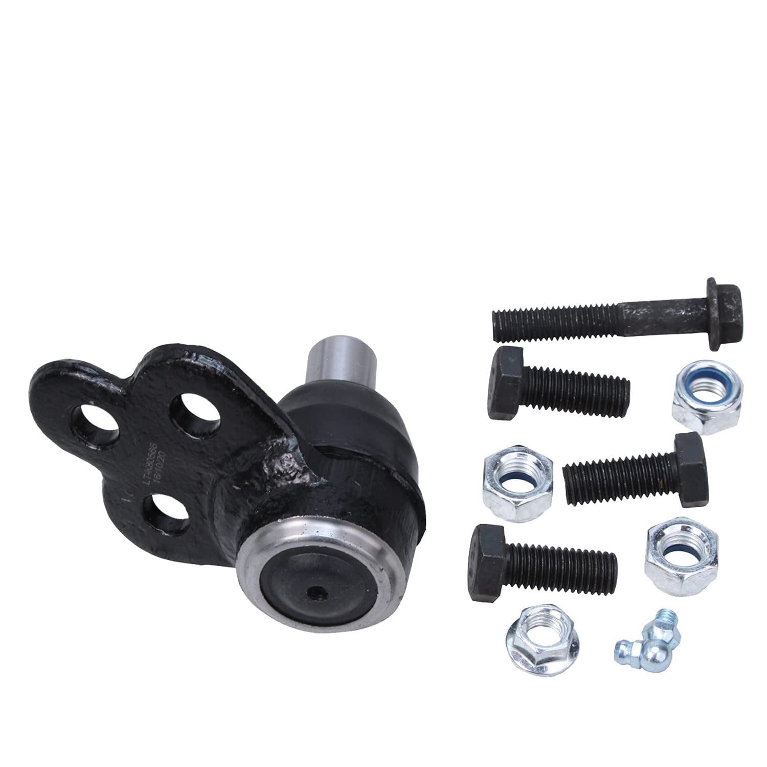 Detroit Axle - Front 2pc Ball Joints for Chevy Cobalt Pontiac G5 Saturn Ion Pontiac Pursuit, 2 Lower Ball Joints Set Replacement