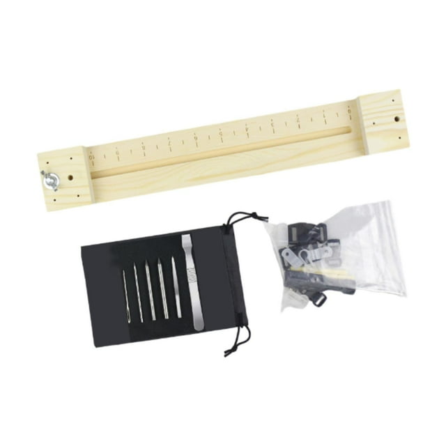 Kits para hacer pulseras con plantilla de paracord de madera, herramientas para trenzar y manualidades familiares. Fabricante Largo 6 Pines