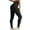 Black, variant on Uaswgudfs High-Waisted Yoga Pants Women's Leggings with Tummy Control & Breathable Stretchfor Gym, Running, and Intense Workouts Black S