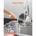 thumbnail image 4 of VEVOR 2.5 QT Saucepan with Steamer, Stainless Steel Saucepan with Glass Lid, Multipurpose Nonstick Stainless Steel Sauce Pot with Ergonomic Handle, Friendly for Oven, Dishwasher, Induction Cooker, 4 of 9