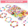 thumbnail image 3 of Kit para hacer pulseras Redtwo con cuentas de arcilla polimérica, 660 unidades, 3 of 6