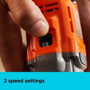 BLACK+DECKER 20V MAX POWERCONNECT, Cordless Drill Driver, (BCD382DS1)