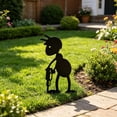 thumbnail image 4 of Beforeyayn Courtyard Decoration Iron Decoration Plugin, Decorative iron plugin for farm and courtyard, ideal for rural homeowners, vegetable gardens, and charming outdoor art., 4 of 6