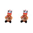 thumbnail image 1 of Advancent Cesta de almacenamiento de dulces de Feliz Navidad, decoración de para el hogar, organizador de muñecos de nieve, cestas, bolsa de regalo Type1 NO1 Advancent CBP055027, 1 of 5
