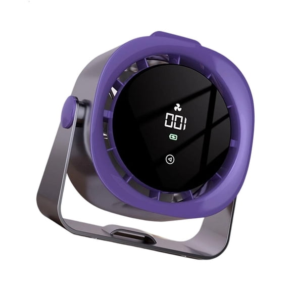 ZELVINN Mini Desktop Fan Motor Cooling Desk Fan Texture Ideal for Workstation Dorm Room