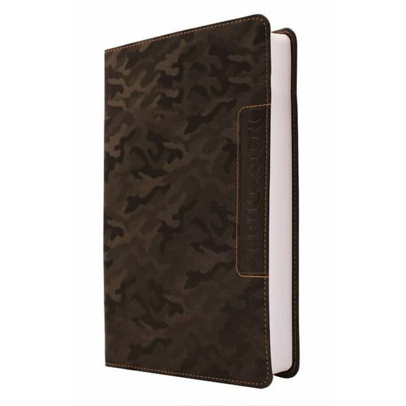 Niv, Boys' Bible, Leathersoft, Brown Camo, Comfort Print, (Hardcover)
