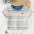 thumbnail image 2 of Splozh T-Shirt Garçon Mignon Été T-Shirt Graphique Décontracté Mode Garçon Dessin Animé T-Shirt Garçon à Manches Courtes T-Shirt Garçon à Enfiler, Bleu, 2-3 Ans, 2 of 4