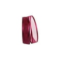 thumbnail image 1 of Reliant Ribbon 25765-090-09C 10.5 in. 100 Yards Sheer Satin Edge Value Ribbon, Burgundy, 1 of 1
