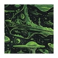 thumbnail image 4 of Acheng Space Art Square Tablecloth Outdoor Picnic Camping and Indoor Kitchen Dining Party 100% Polyester Fiber 46*46, 4 of 8