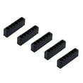 thumbnail image 1 of 5x Rack Screwdriver Bit Holder Block Woodworking Tools Accessory 6-Hole Black, 1 of 6